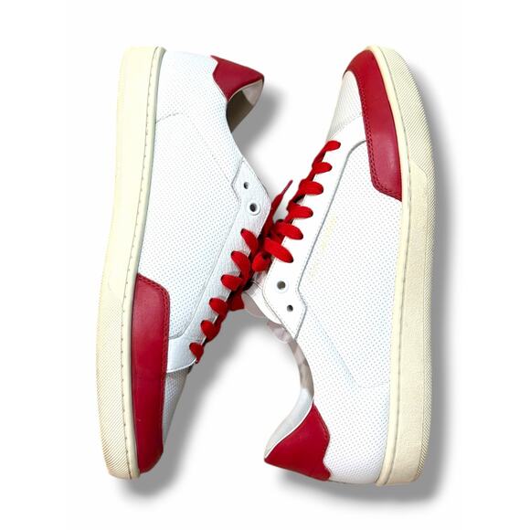 Saint Laurent Court Classic SL/10 Sneakers “White/Red” | Size 41(8US) main image 6